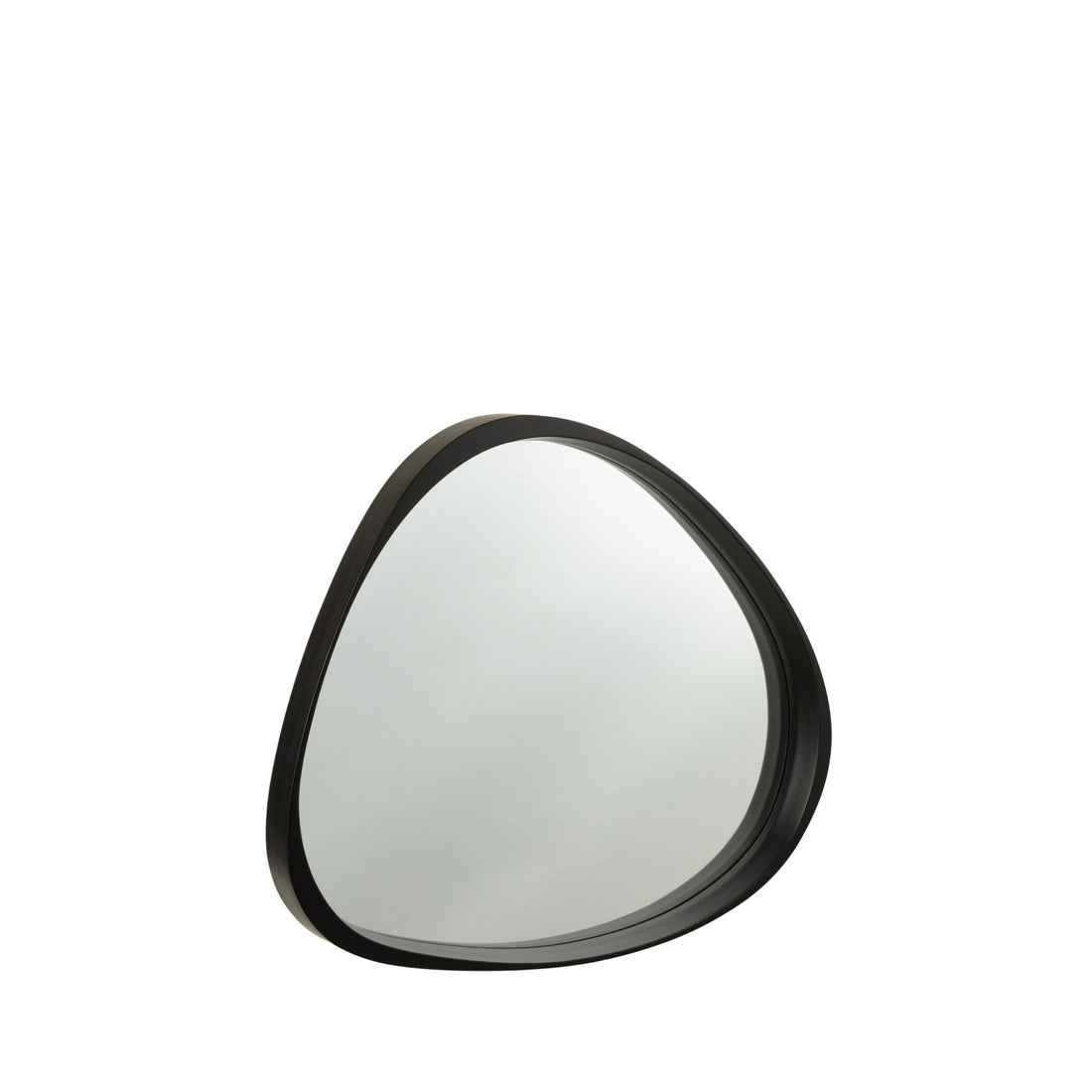 Mirror Giles Mdf/Glass Black Small Ø 71 cm