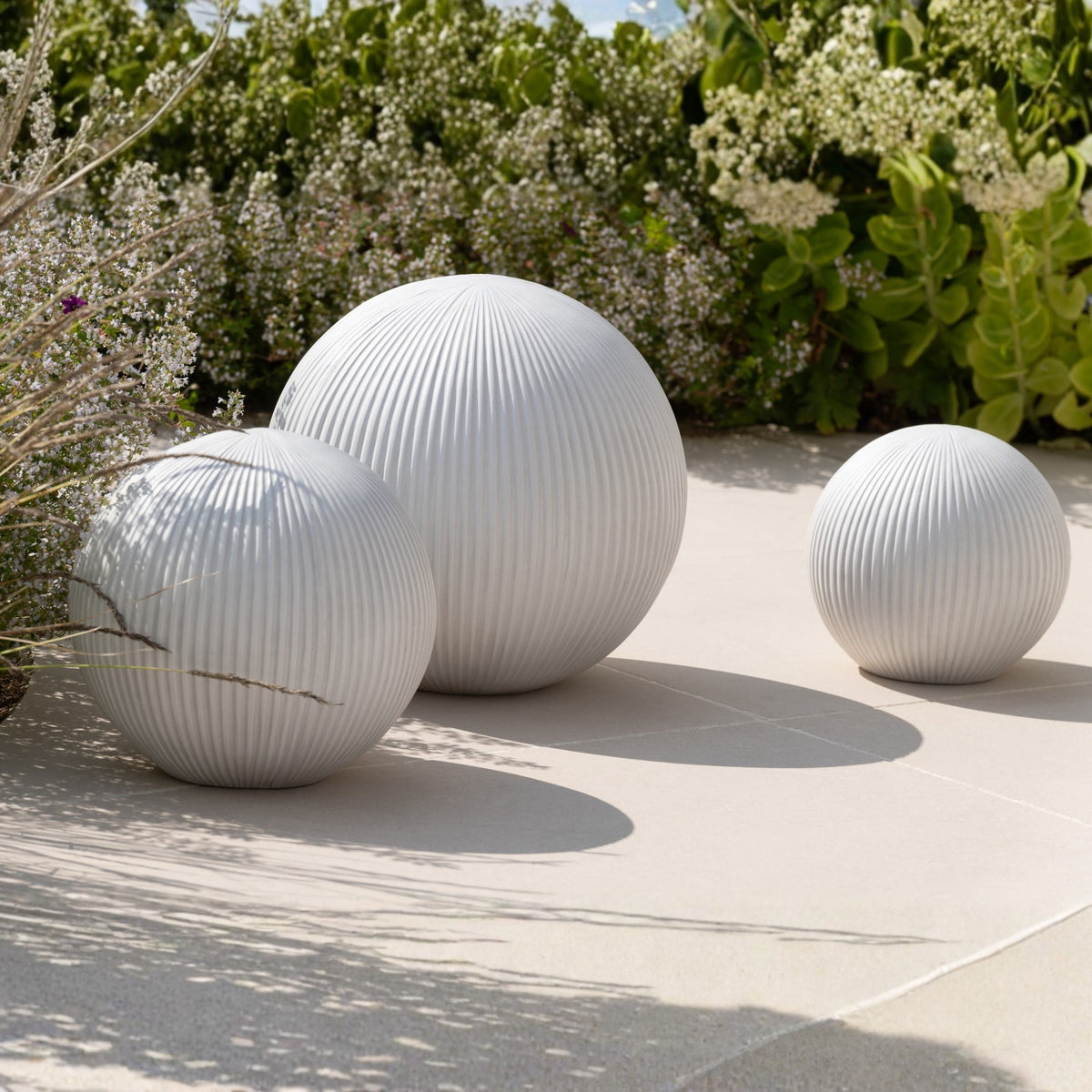 Bal Deco White Medium Clay 31.5x31.5x29.5cm