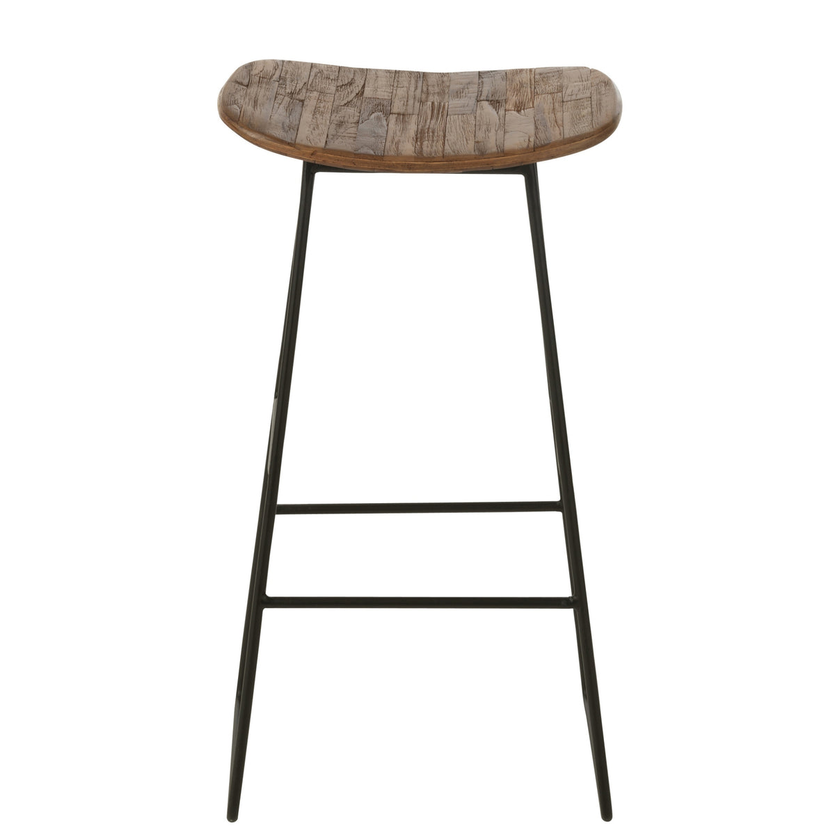Chair Rectangular Recycled Teak Natural Large J-Line