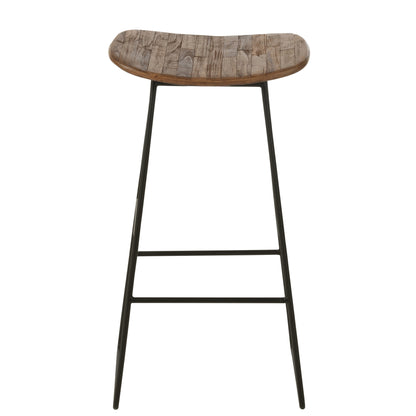 Chair Rectangular Recycled Teak Natural Large J-Line
