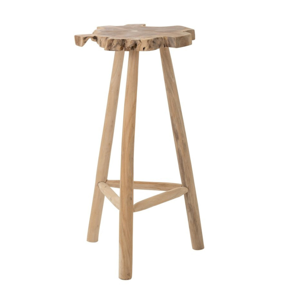 Teak Wood Bar Table Natural J-Line