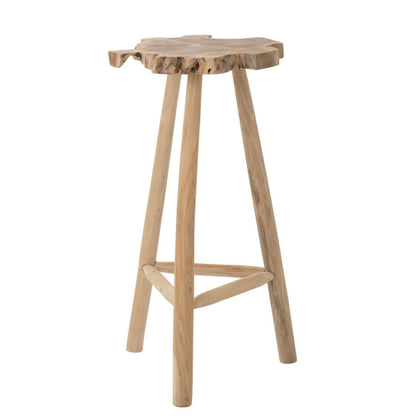 Teak Wood Bar Table Natural J-Line
