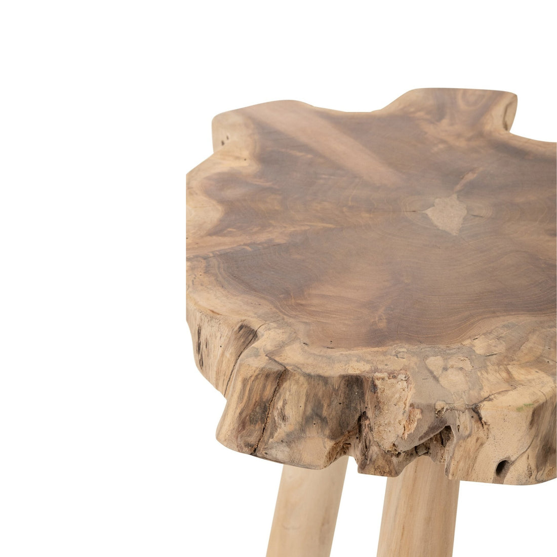 Teak Wood Bar Table Natural J-Line