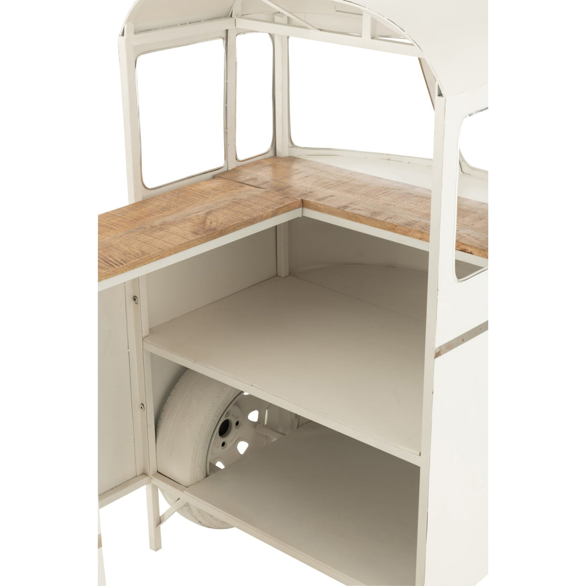 Iron Cabinet White J-Line