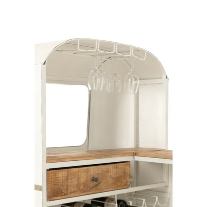 Iron Cabinet White J-Line