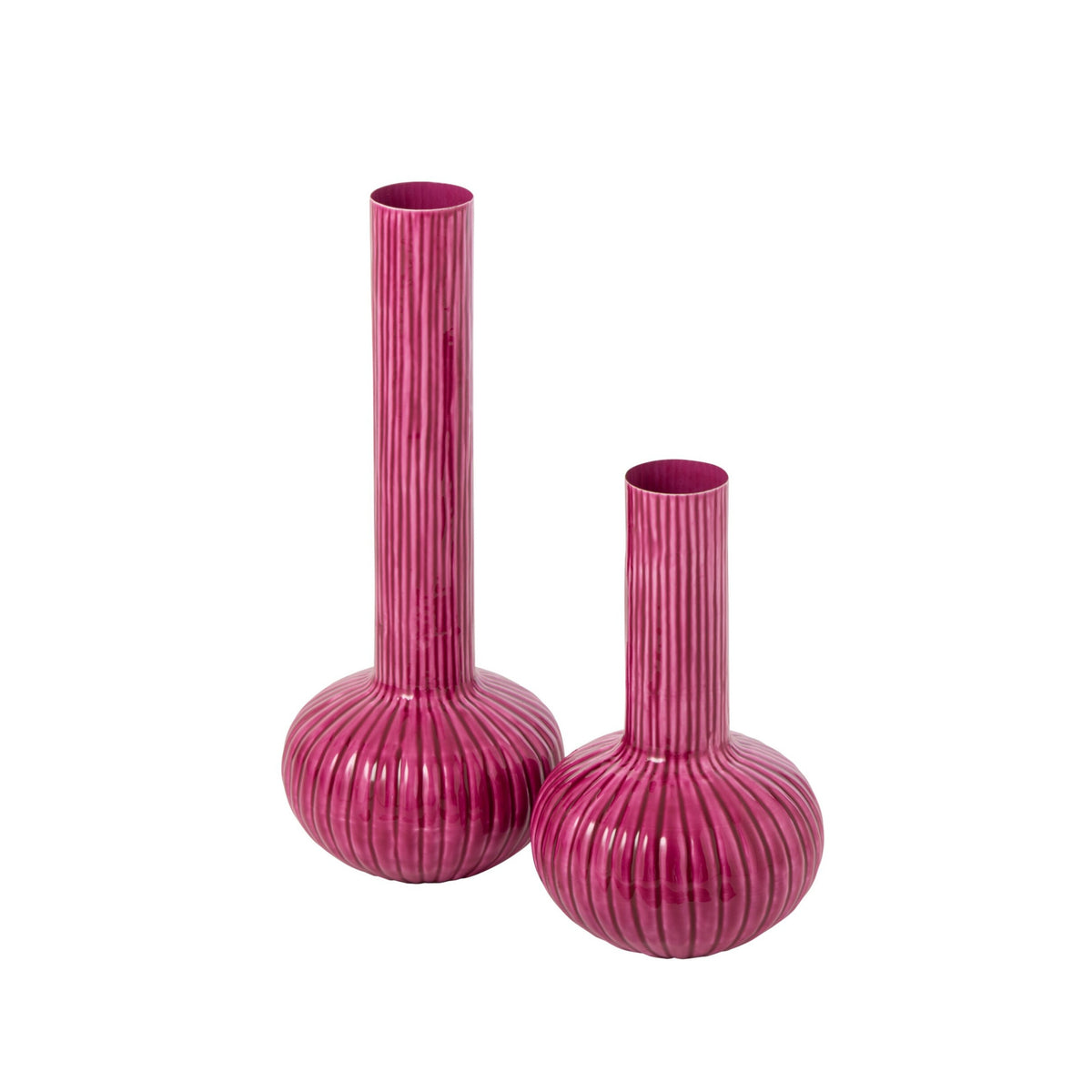 Iron Vase Fuchsia Large J-Line