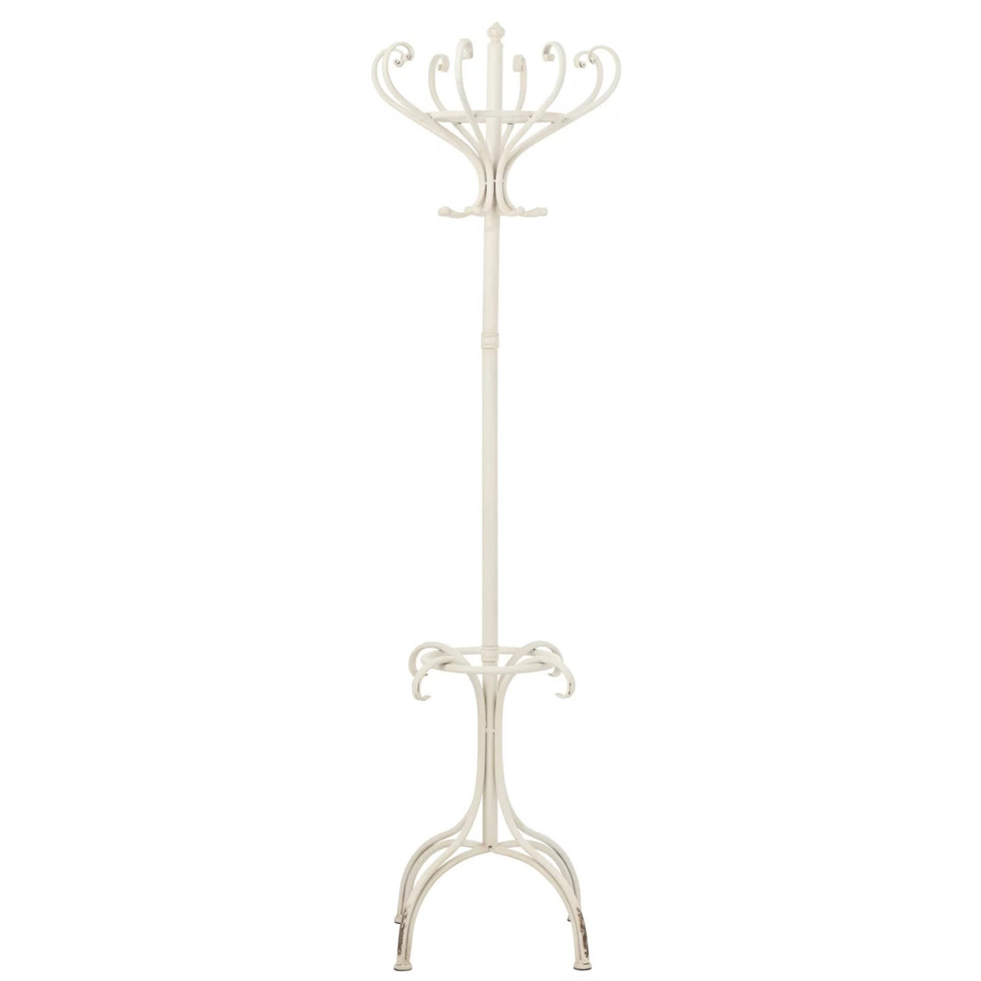 Coat Rack Iron White J-Line
