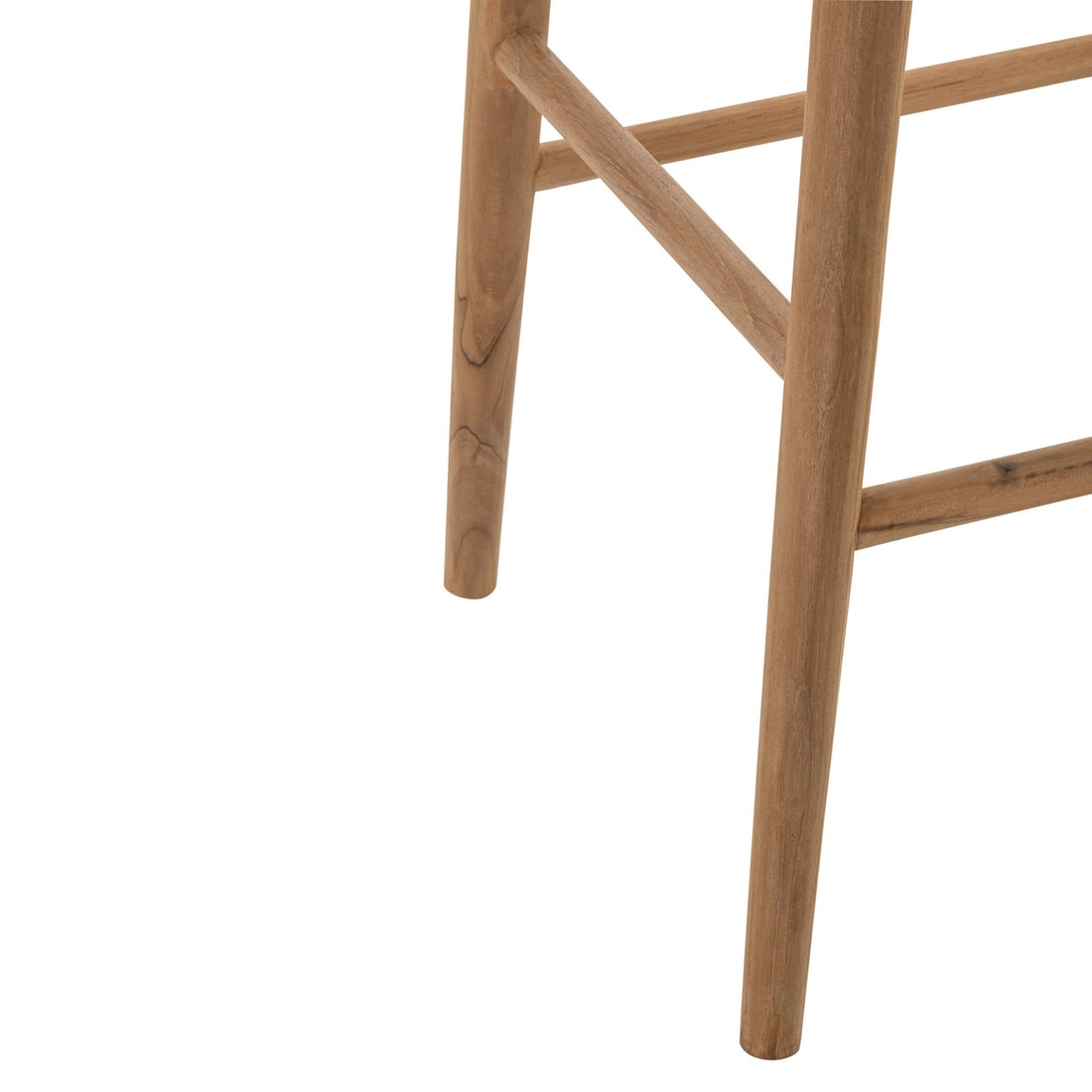Bar Stool Teak Wood Natural J-Line