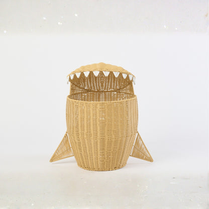 Natural Plastic Shark Basket J-Line