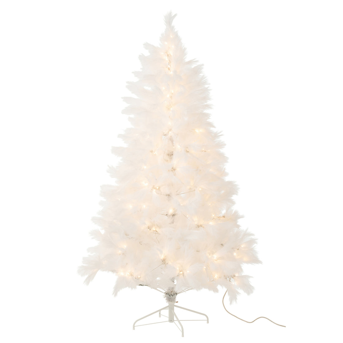 Christmas Tree 400 LED Pampa Metal White H210cm J-Line