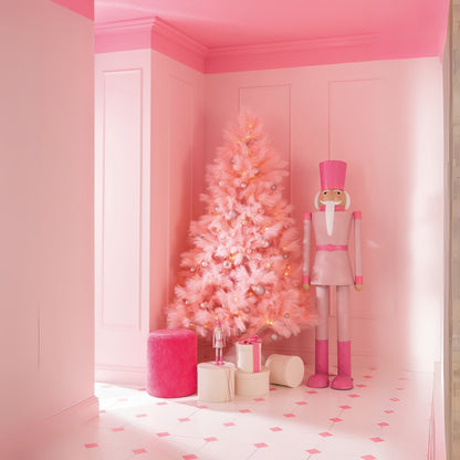 Christmas Tree Artificial PVC Pink Large H210cm J-Line