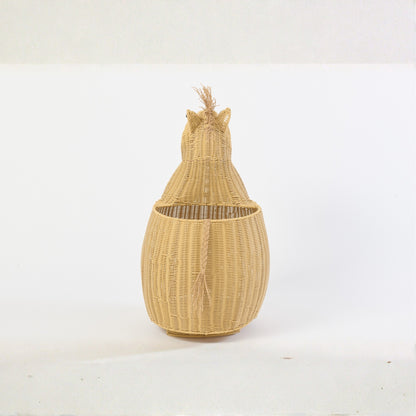 Plastic Horse Basket Natural J-Line