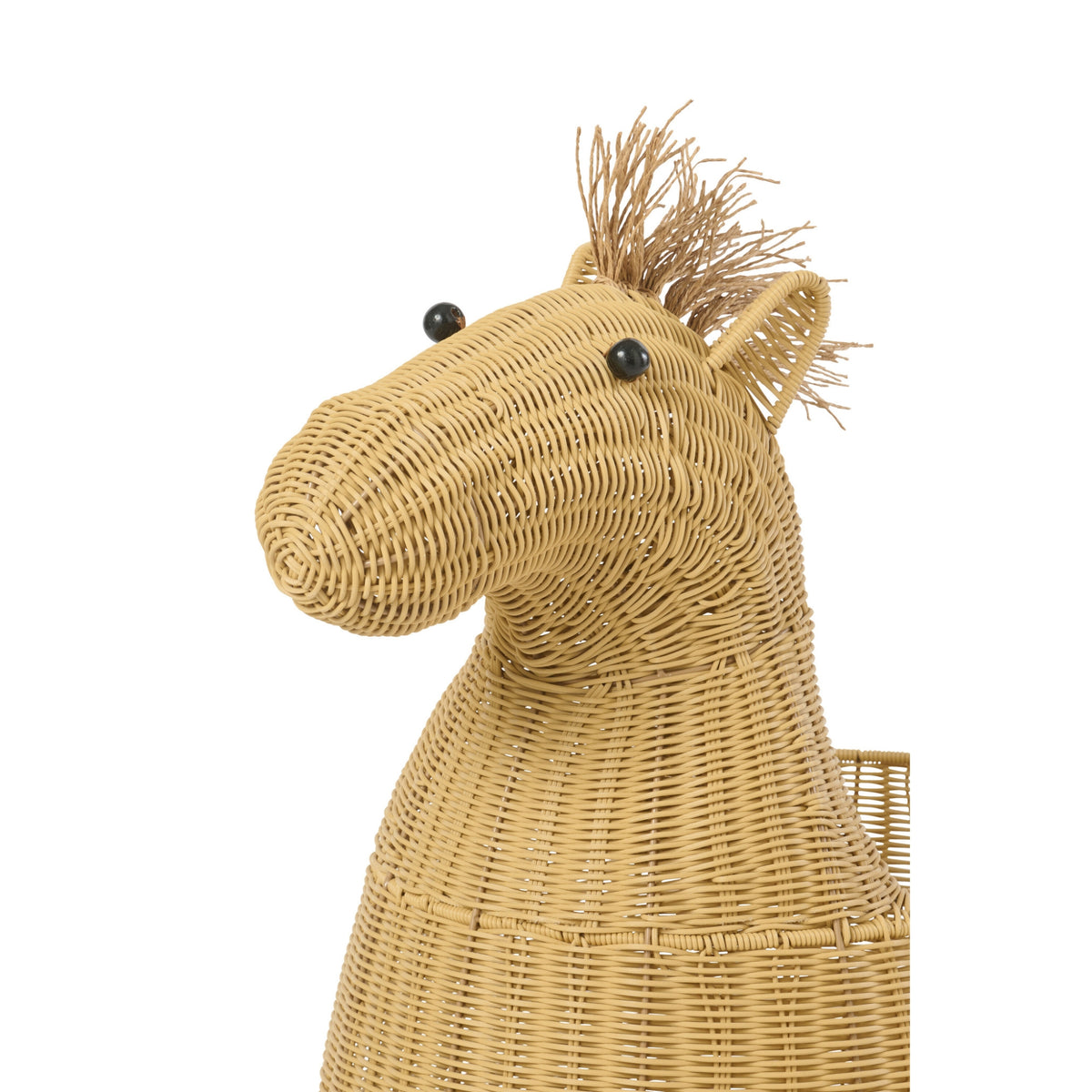 Plastic Horse Basket Natural J-Line