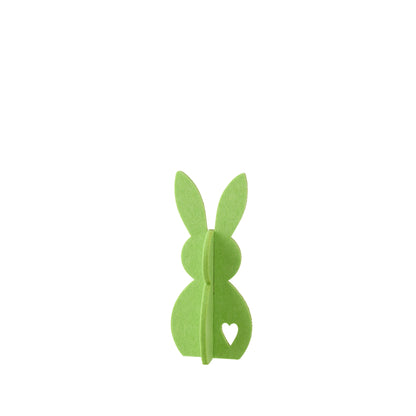 Easter Decoration Green Rabbit Felt Set of 3 J-Line