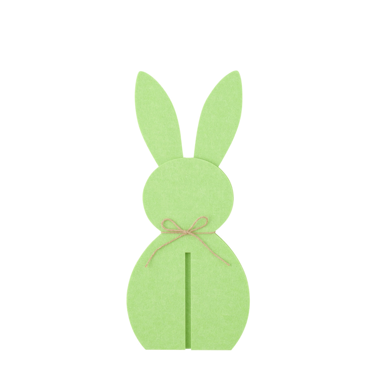 Easter Decoration Green Rabbit Felt Set of 3 J-Line