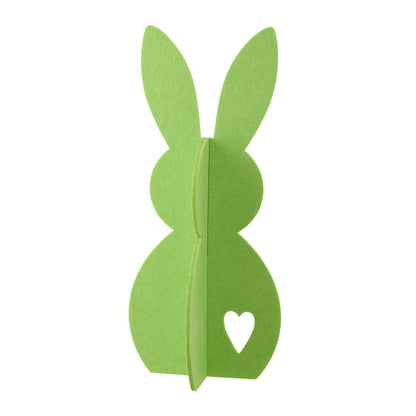 Easter Decoration Green Rabbit Felt Set of 3 J-Line