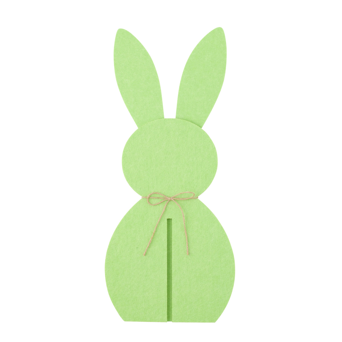 Easter Decoration Green Rabbit Felt Set of 3 J-Line