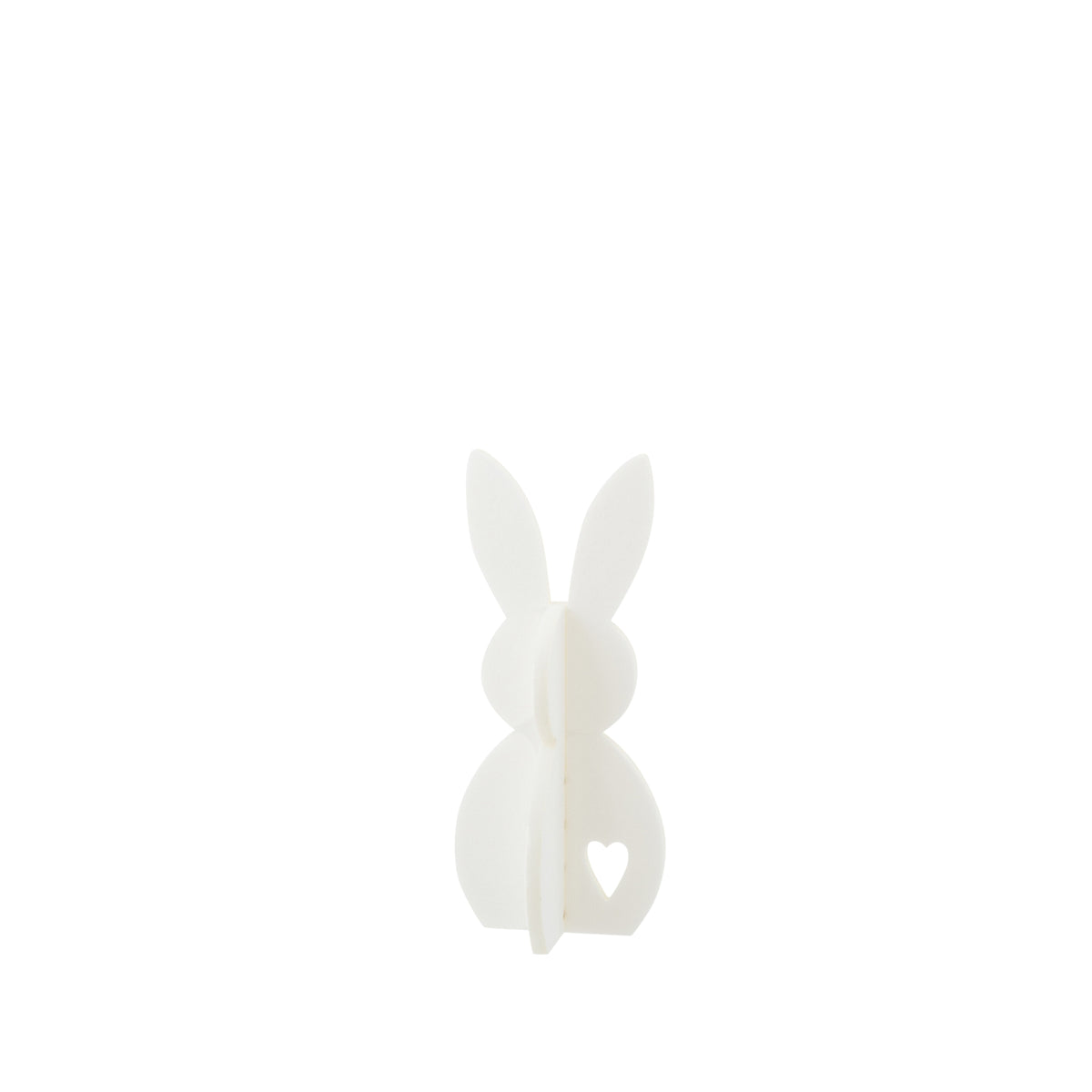 Easter Decoration White Rabbit Felt Set of 3 J-Line