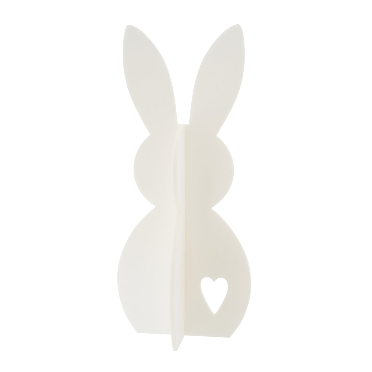 Easter Decoration White Rabbit Felt Set of 3 J-Line