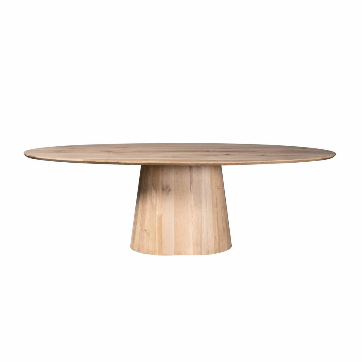 Riga Dining Table Natural Oak Oval 210cm Starfurn