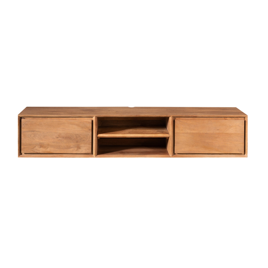 Floating TV Stand Ambiance Natural Mango Wood 160cm Starfurn