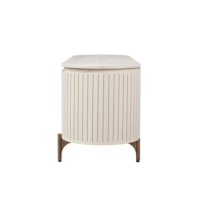 Solana Mango Wood TV Stand Sand 210cm Starfurn