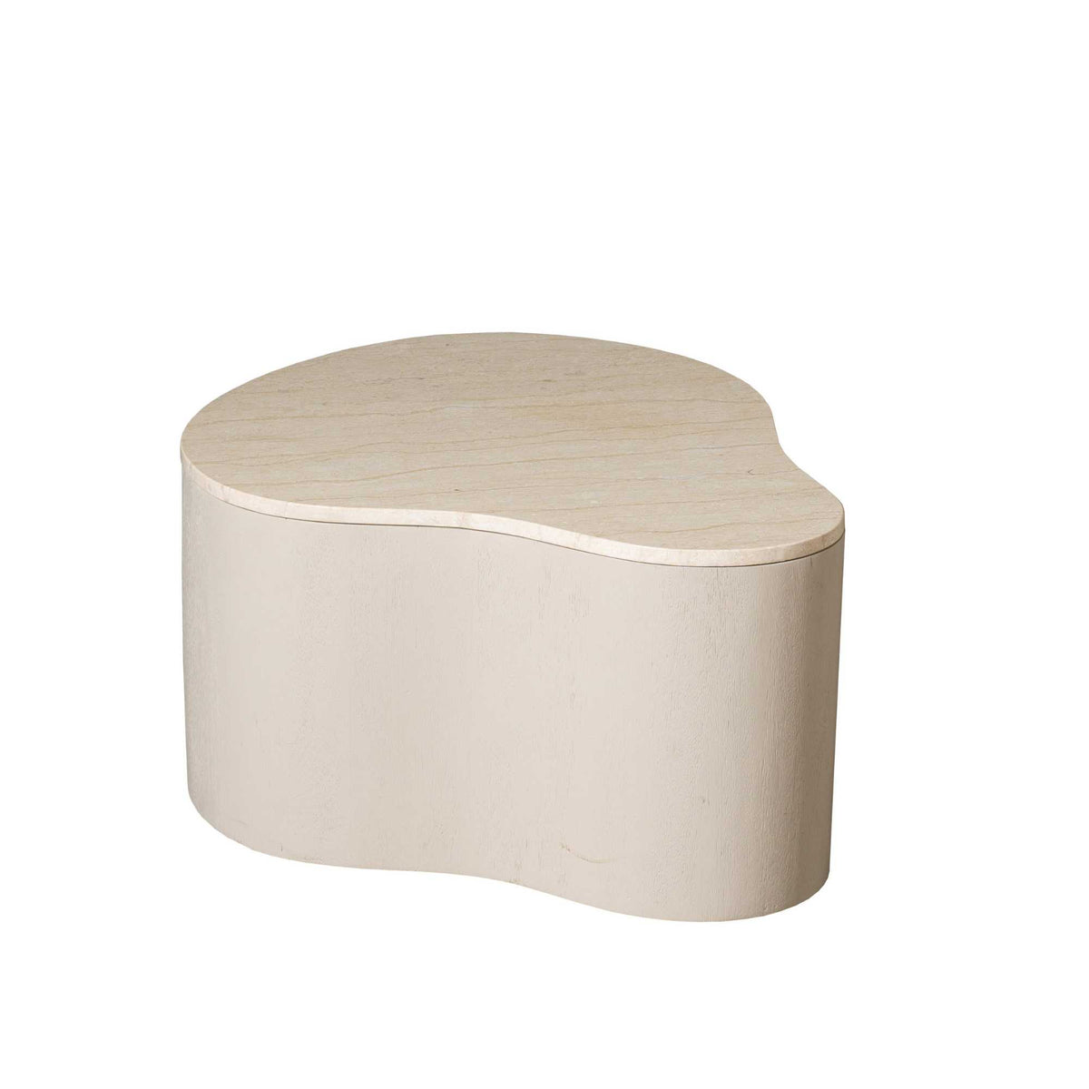 Coffee Table Lovi Mango Wood Sand 77cm Starfurn