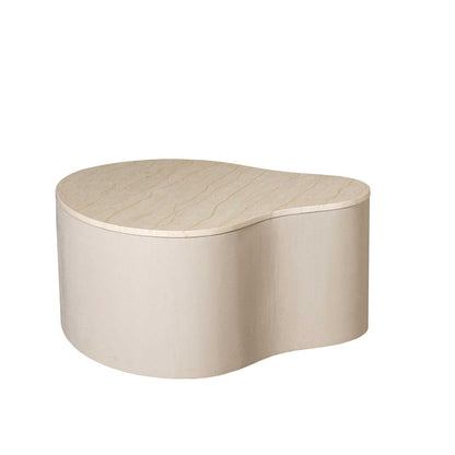Coffee Table Lovi Mango Wood Sand 77cm Starfurn