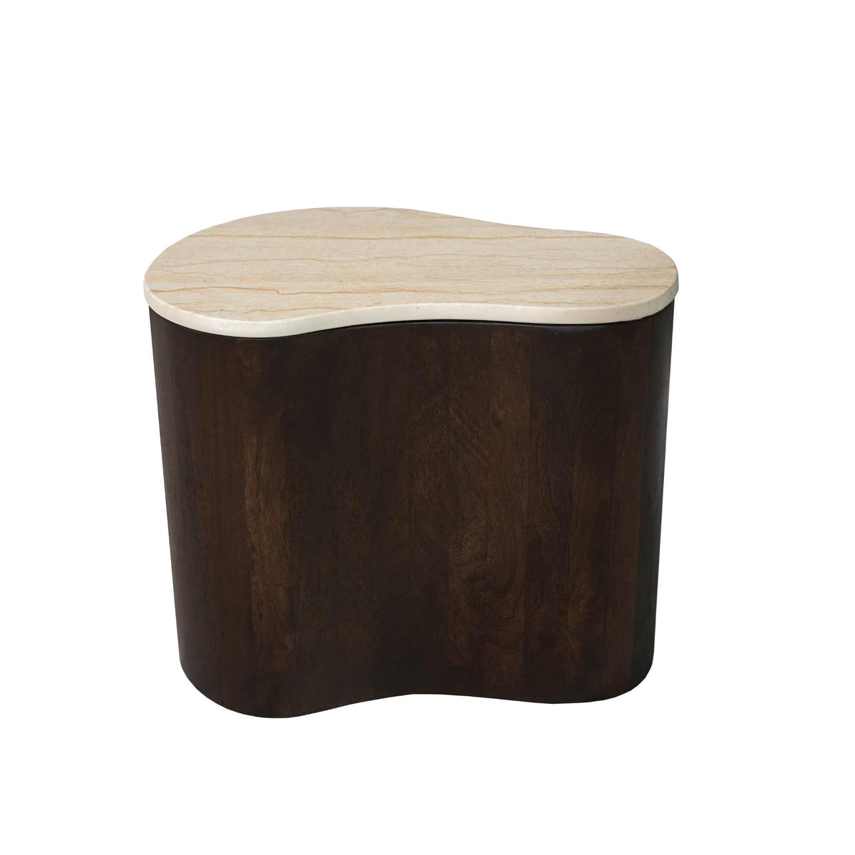 Coffee Table Lovi Mango Wood Brown 50cm Starfurn