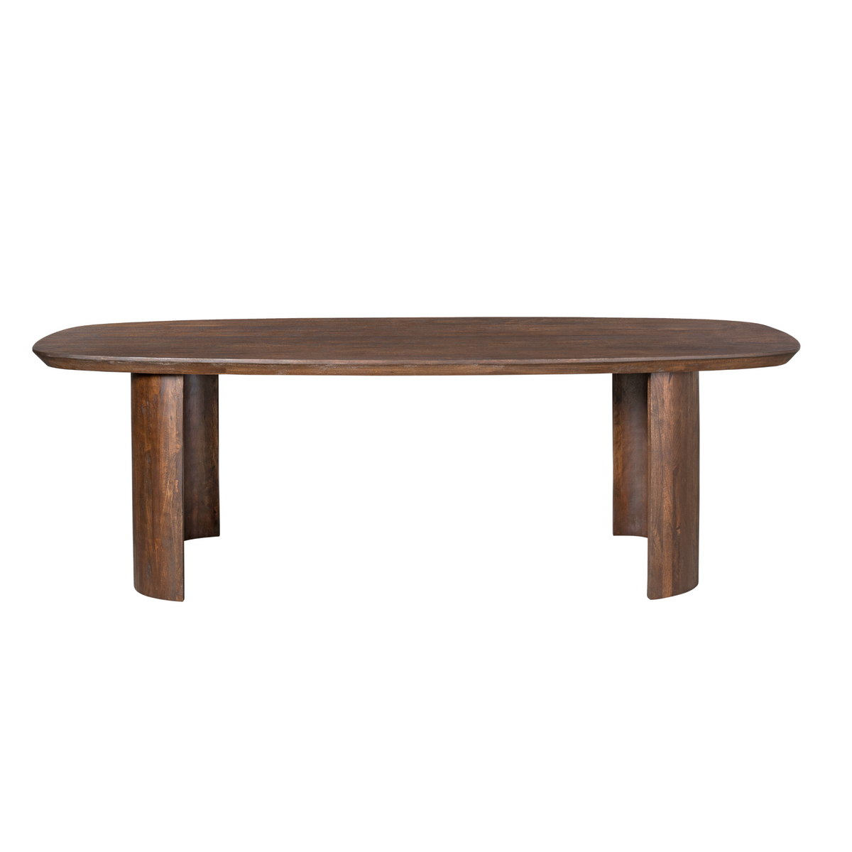 Maré Mango Wood Dining Table Brown 240cm Starfurn
