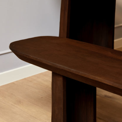 Maré Mango Wood Dining Bench Brown 180cm Starfurn