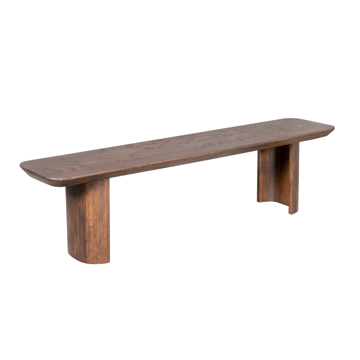 Maré Mango Wood Brown Dining Room Bench 280cm Starfurn