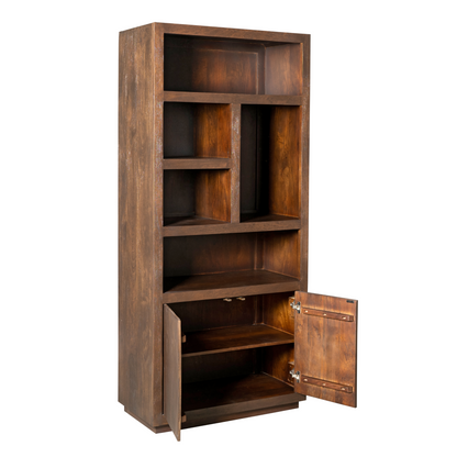 Compartment Cabinet Brussels Mango Wood Brown 90cm Starfurn