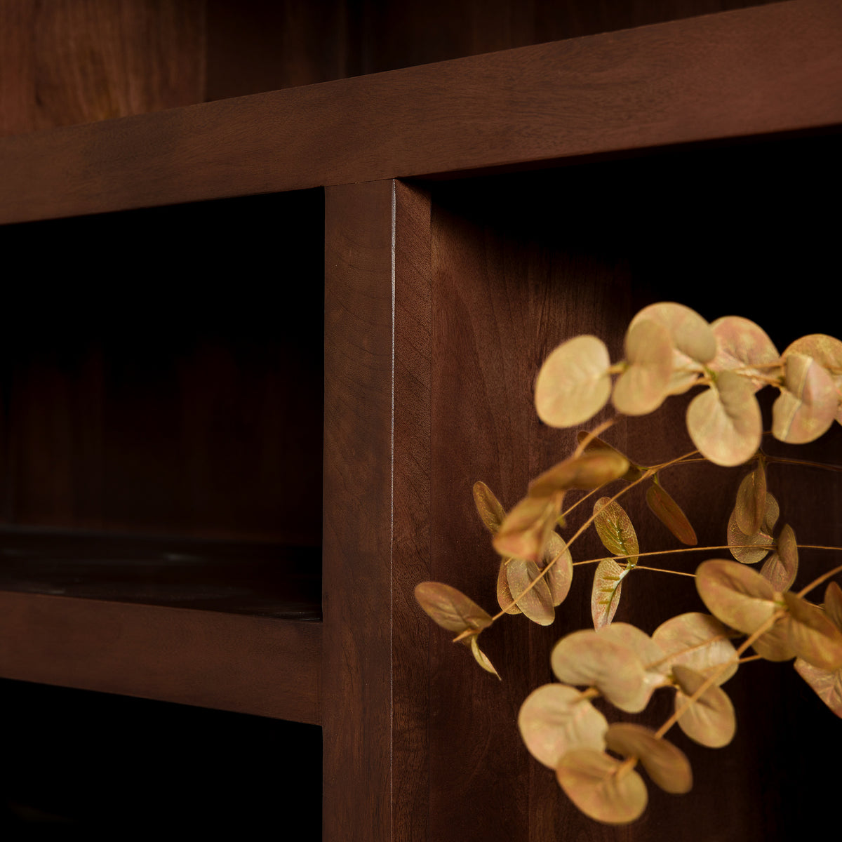 Compartment Cabinet Brussels Mango Wood Brown 160cm Starfurn
