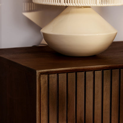 TV Stand Madison Mango Wood Brown 165cm Starfurn