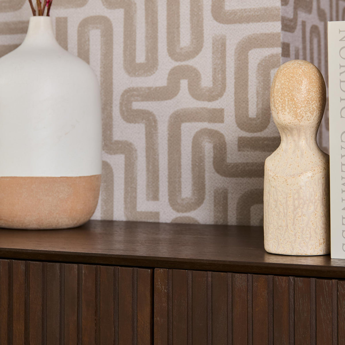 Madison Mango Wood Brown Sideboard 210cm Starfurn