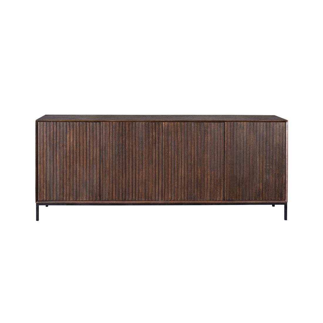 Madison Mango Wood Brown Sideboard 210cm Starfurn