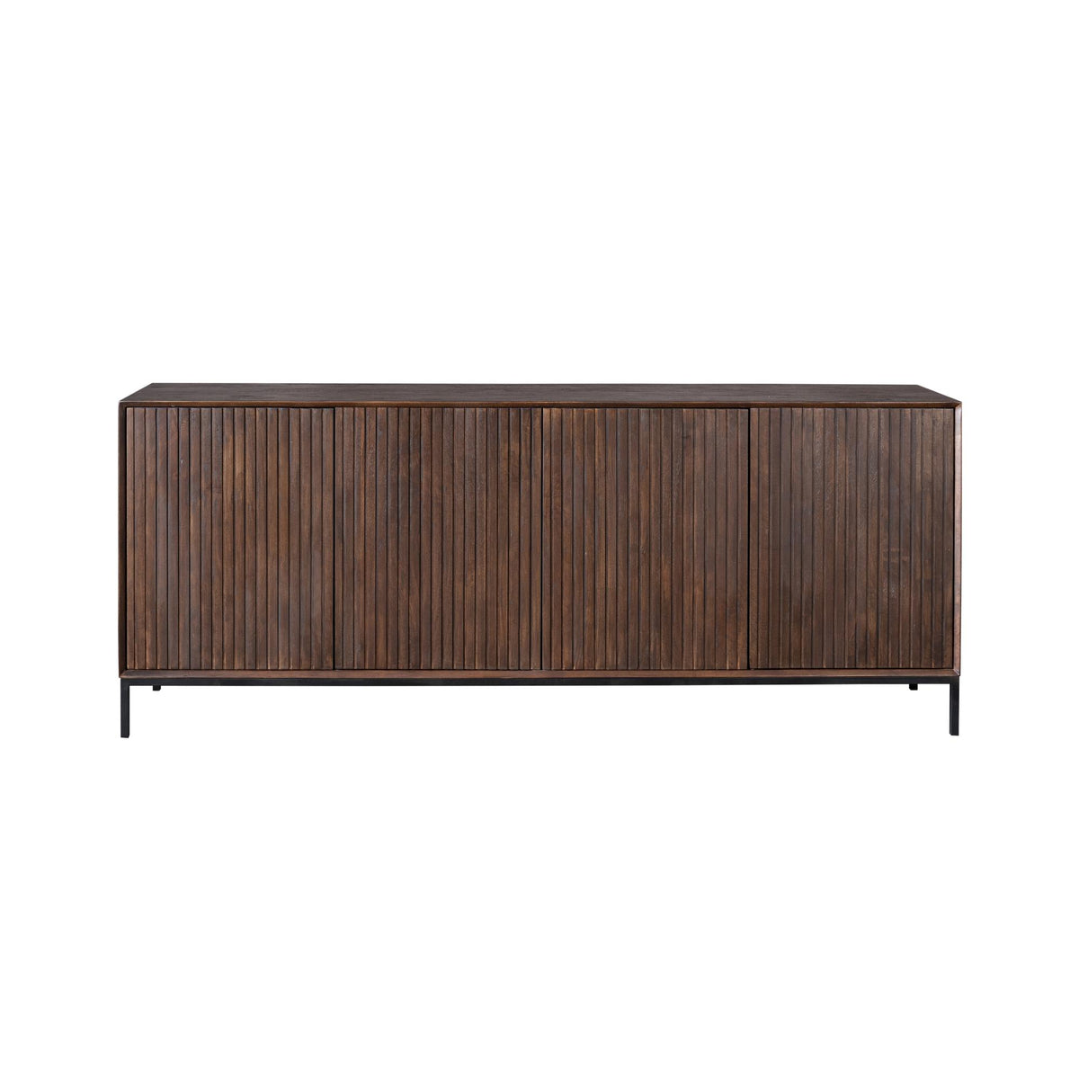Madison Mango Wood Brown Sideboard 210cm Starfurn