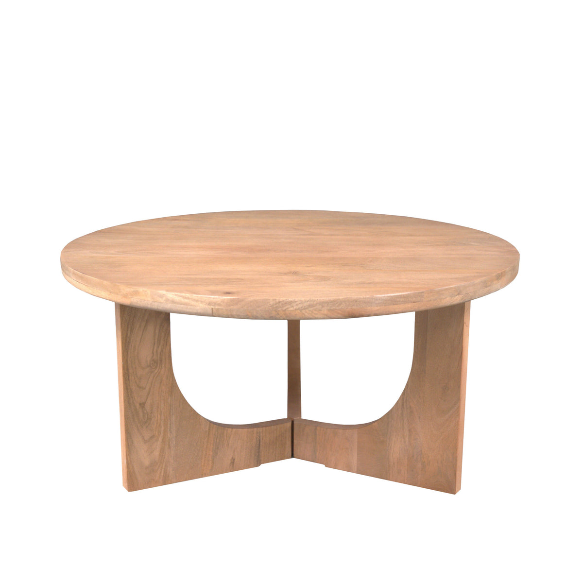 Coffee Table Guus Natural Mango Wood 80cm Starfurn