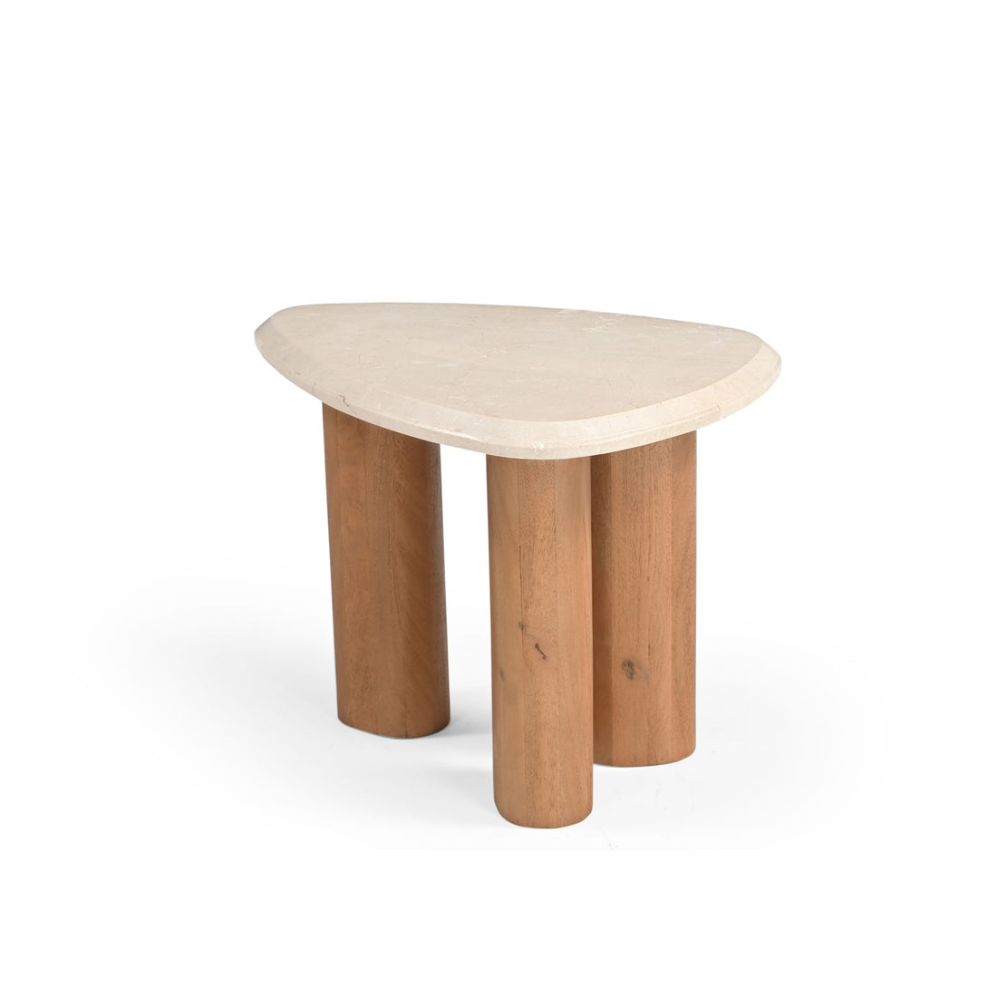 Side table Nuvé Botticino Natural Marble 60cm Starfurn