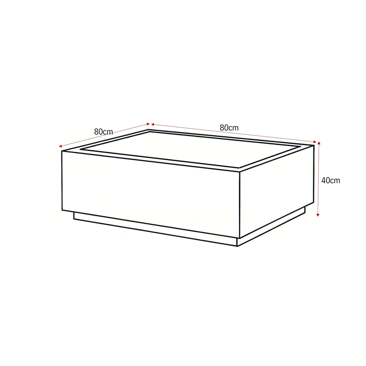 Coffee table Nuvé Botticino Natural Marble 100cm Starfurn