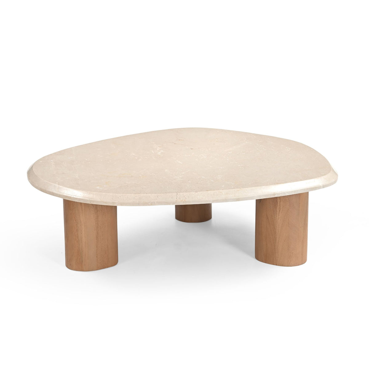 Coffee table Nuvé Botticino Natural Marble 100cm Starfurn