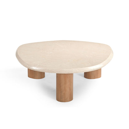 Coffee table Nuvé Botticino Natural Marble 100cm Starfurn