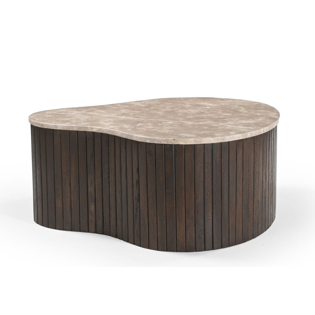 Coffee Table Nomi Mango Wood Brown 84cm Starfurn