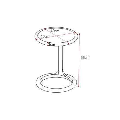 Coffee Table Elias White 60cm Starfurn