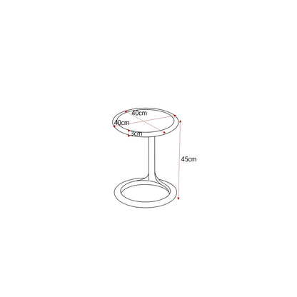 Coffee Table Elias White 60cm Starfurn