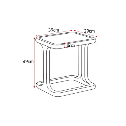 Coffee Table Elias White 60cm Starfurn