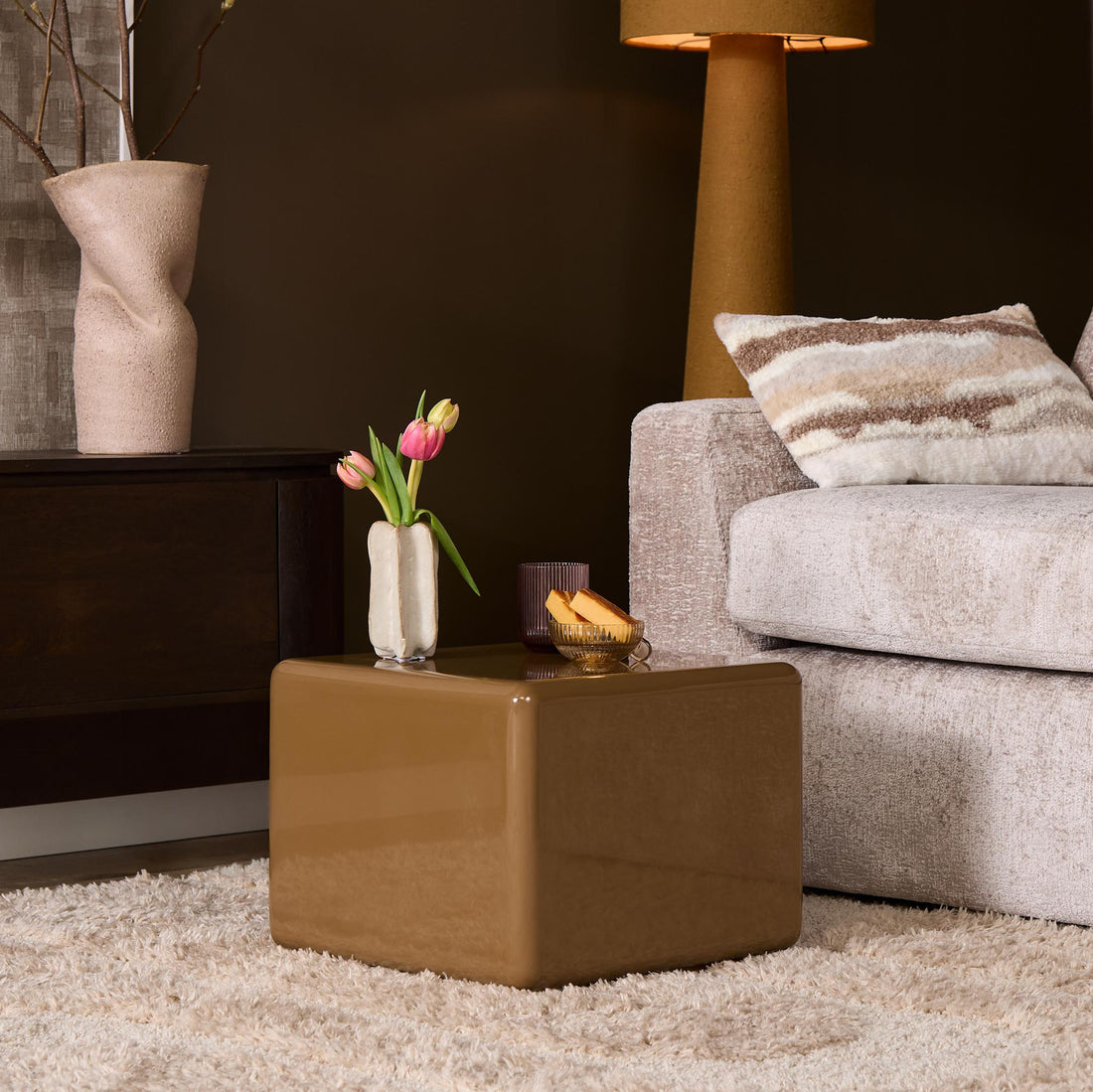 Coffee Table Elias Brown 40cm Starfurn
