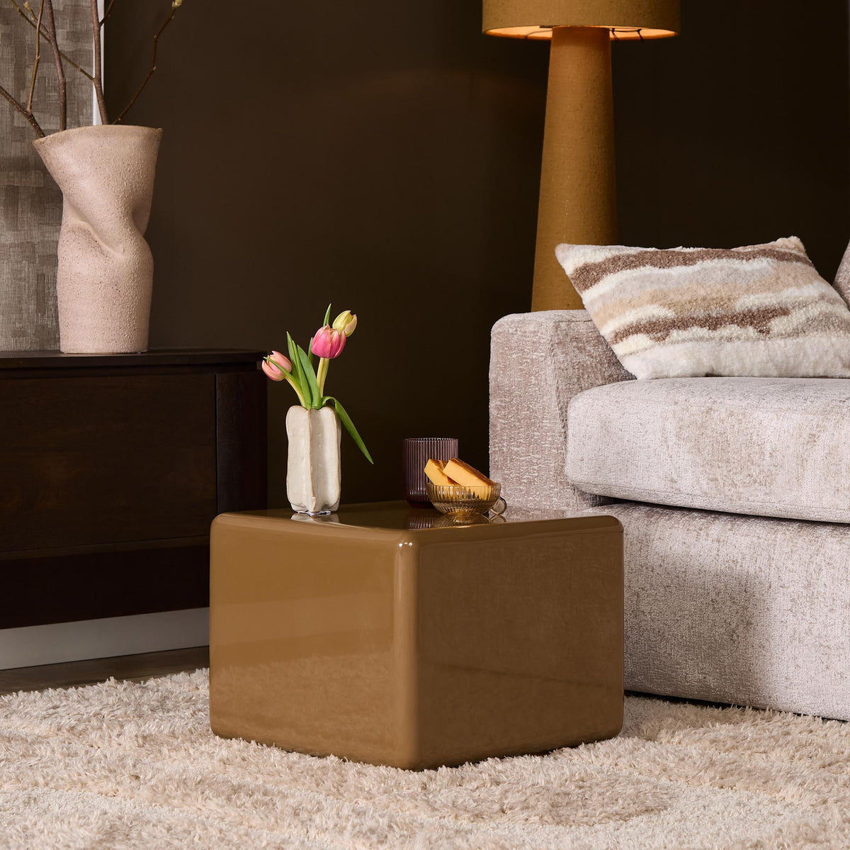 Coffee Table Elias Brown 40cm Starfurn