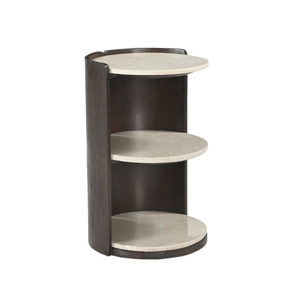Niva Botticino Marble Nightstand 29cm Starfurn